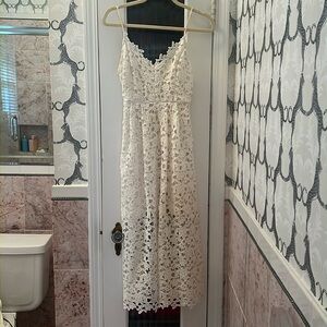 ASTR the label white lace dress